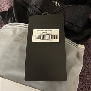 KILLSTAR split maxi skirt